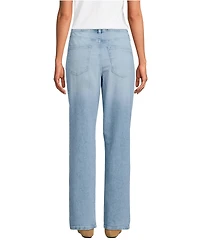 Lands' End Women's Denim Mid Rise Boyfriend Jeans