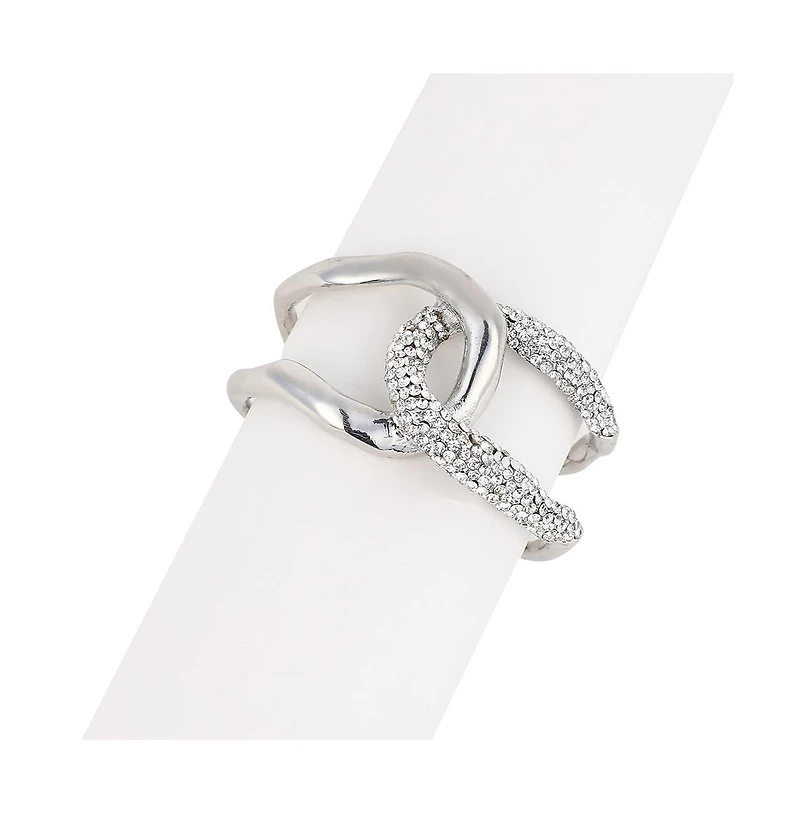 Sohi Women's The Opposta Cuff Bracelet