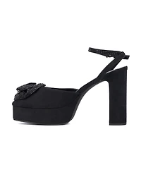 Women's Raya- Flower Platform Heels Pump