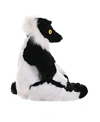 Wild Republic Cuddlekins Black & White Ruffed Lemur Stuffed Animal, 12 Inches