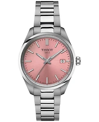 Tissot Women's Swiss Pr 100 Stainless Steel Bracelet Watch 34mm