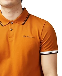 Ben Sherman Men's Signature Pique Short Sleeve Polo Shirt