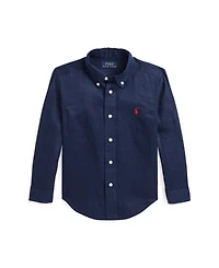 Polo Ralph Lauren Toddler and Little Boys Linen Shirt
