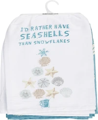 Primitives by Kathy Seashells Kitchen Towel Set