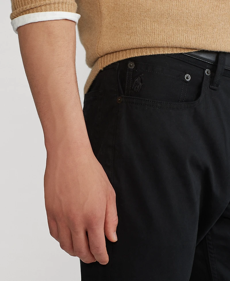 Polo Ralph Lauren Men's Slim Straight Stretch Sateen Five-Pocket Pants