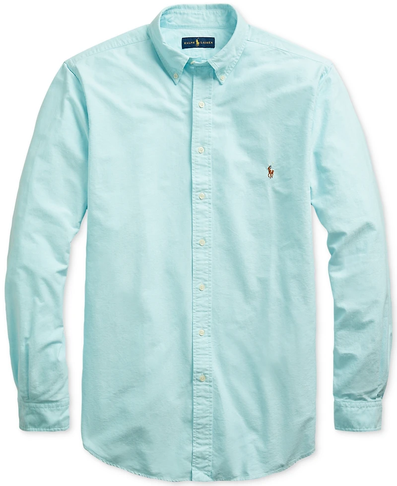 Polo Ralph Lauren Men's Big & Tall Classic Fit Long-Sleeve Oxford Shirt