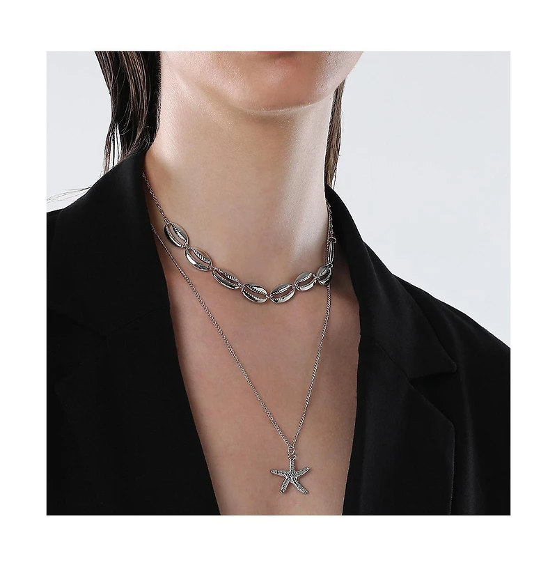 Sohi Women's The Bahamas Multi-Layer Necklace