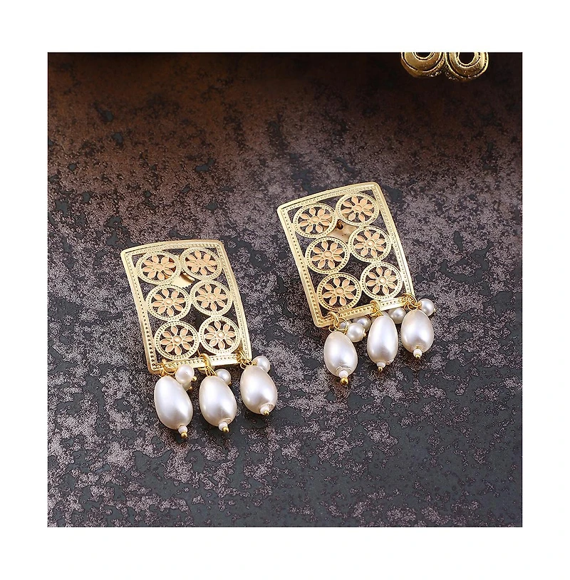 Sohi Women's The Nadira Drop Earrings
