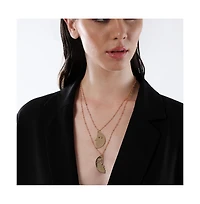 Sohi Women's The Lovers Multi-Layer Necklace