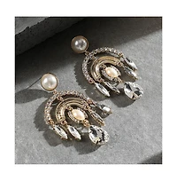 Sohi Women's The Lustre Drop Earrings