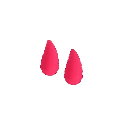 Sohi Women's The Medium Shell Stud Earrings