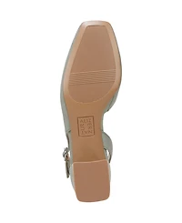 Naturalizer Women's Jayla Mid-Heel Square Toe Slingback Pumps