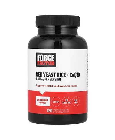 Force Factor Red Yeast Rice + CoQ10