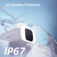 eufy Security SoloCam S230 2K Wireless Solar Camera with Spotlight