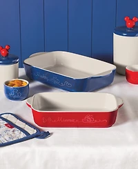 Farberware Disney Home Bon Voyage 2-Piece Ceramic Baker Set