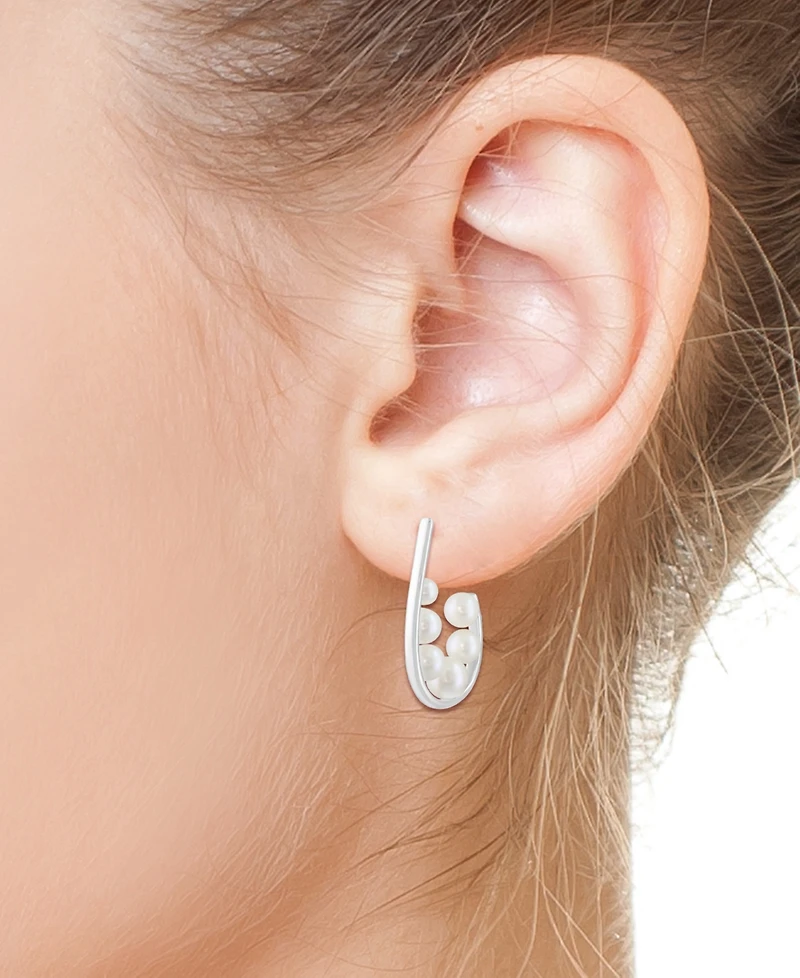 Effy Collection Cultured Freshwater Pearl (3-5MM) Earrings in Sterling Silver