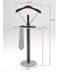Kings Brand Furniture Parral Freestanding Valet Stand