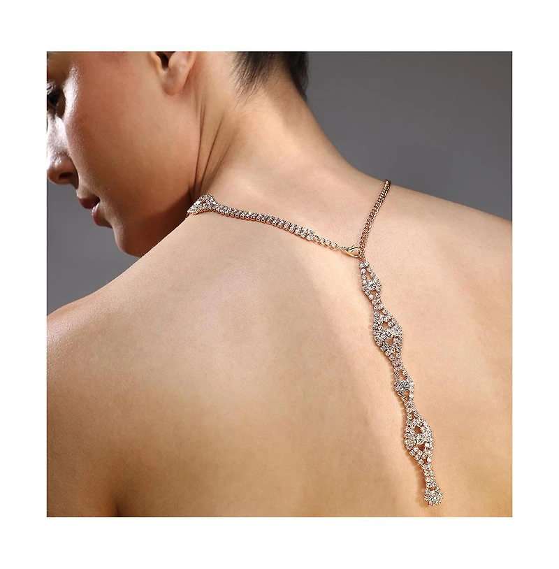 Sohi Women's Bling Eye Statement Necklace