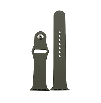 Olivia Pratt Solid Apple Watch Band 38MM, Gray