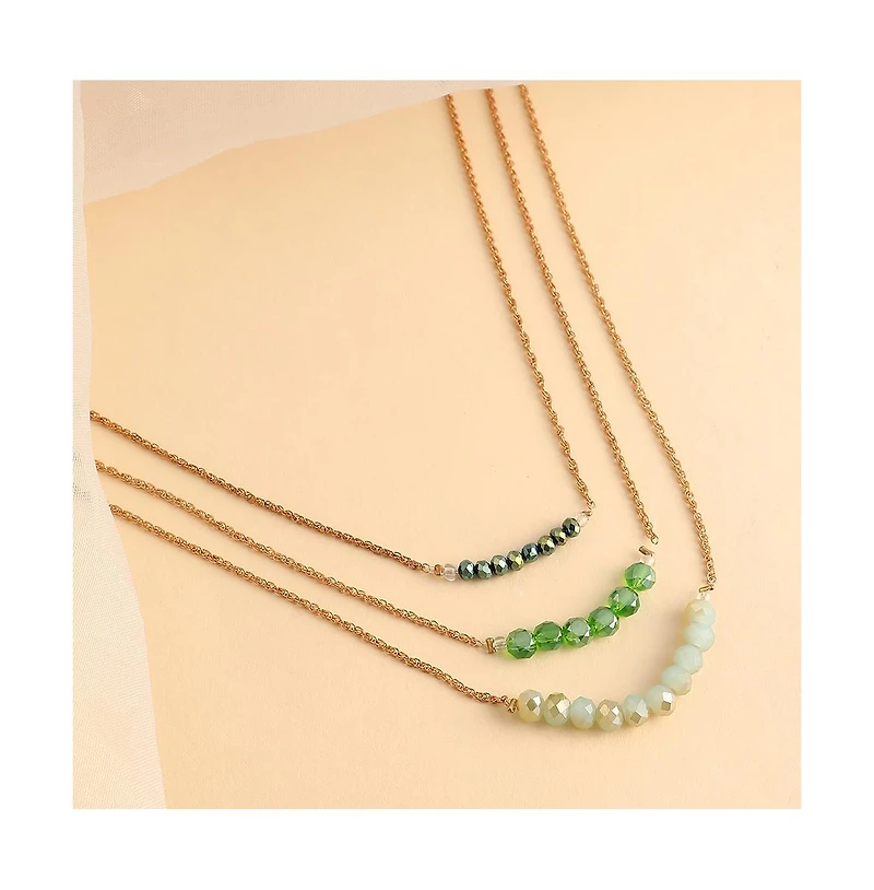 Sohi Women's The Riviera Multi-Layer Necklace