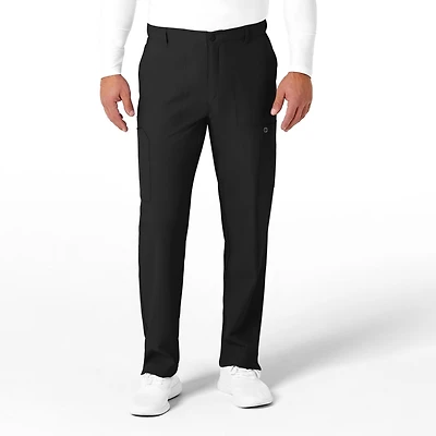 Wink Men's W123 Flat Front Cargo Scrub Pant