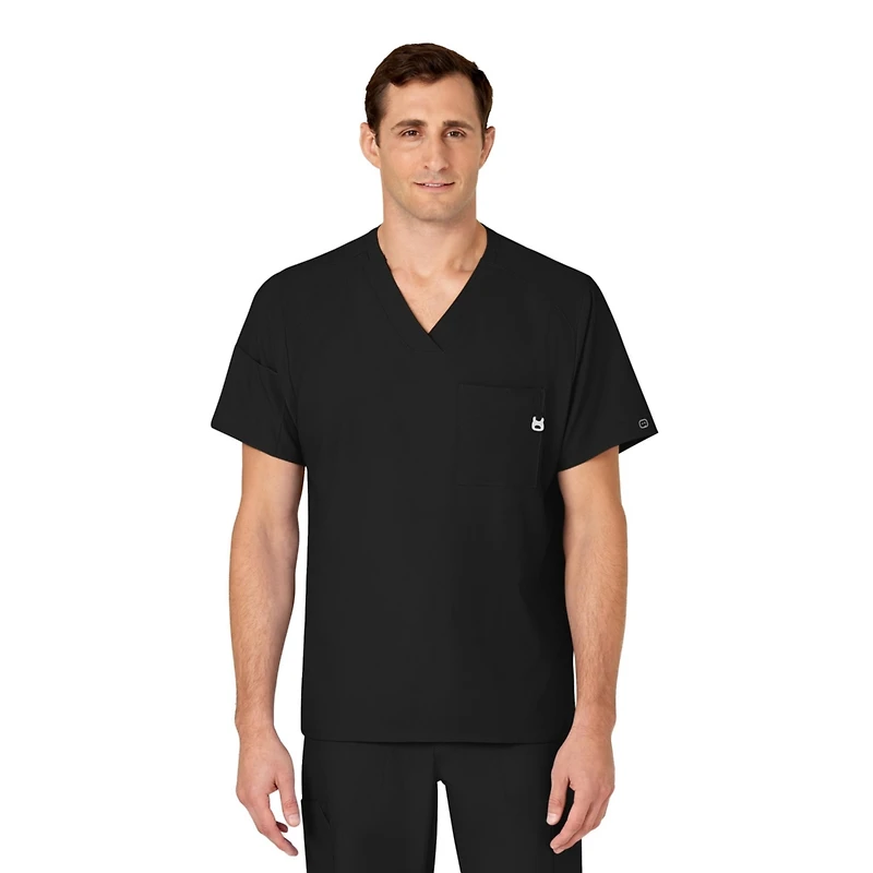 Wink Men's W123 V-Neck Scrub Top
