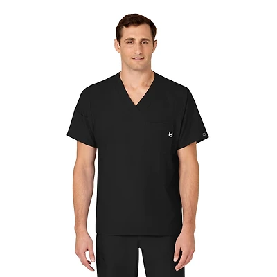 Wink Men's W123 V-Neck Scrub Top