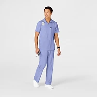 Wink Big & Tall W123 Collar Scrub Top
