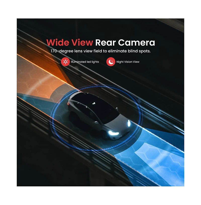 Pyle Backup Camera & Monitor System - 7" Lcd, Night Vision, Waterproof, for Trucks & Buses, Dual Dc 12-24V (PLCMTR71)