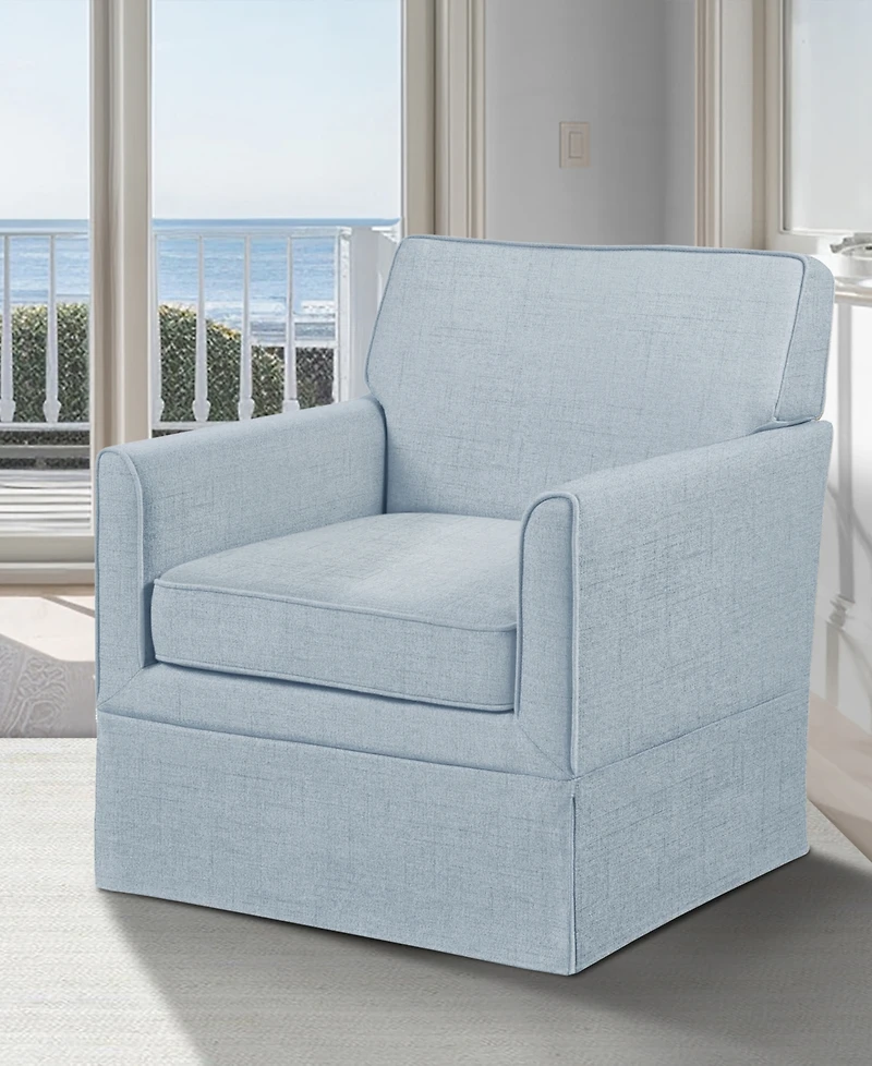 510 Design Paula 30"W Slipcover Accent Armchair