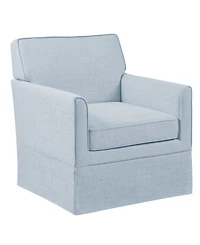 510 Design Paula 30"W Slipcover Accent Armchair