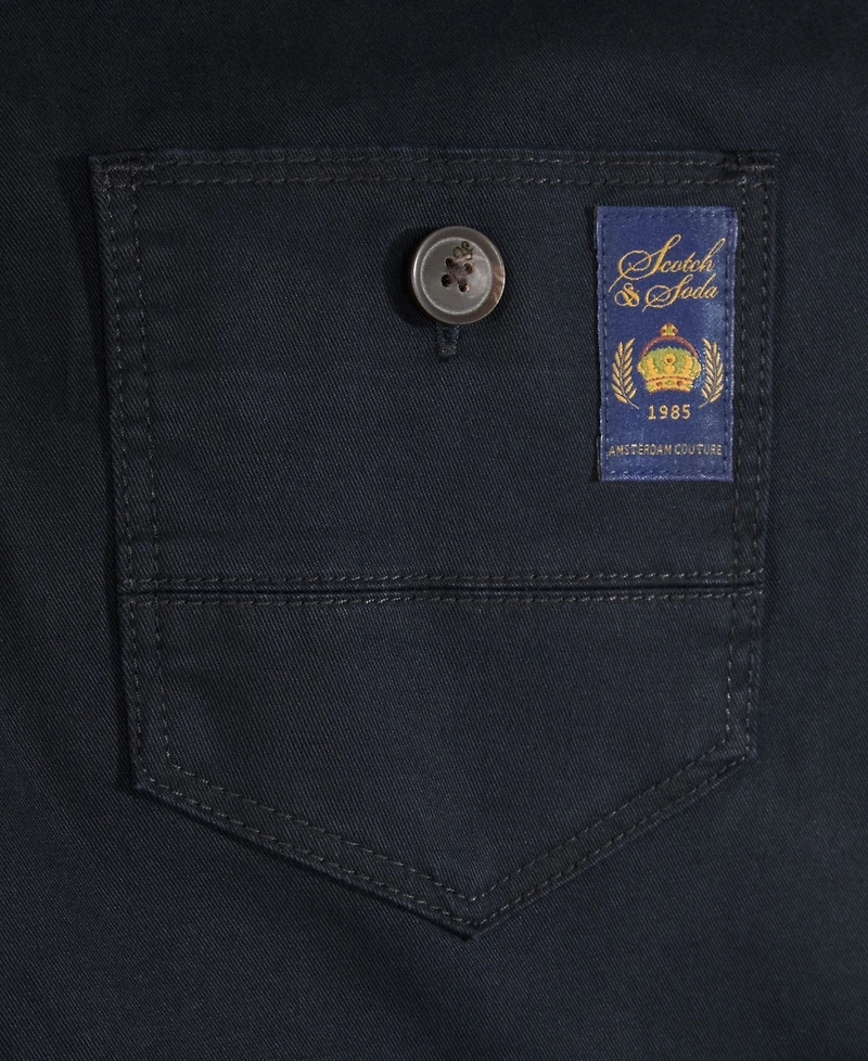 Scotch & Soda Big Boys Stretch Cotton Twill Pant