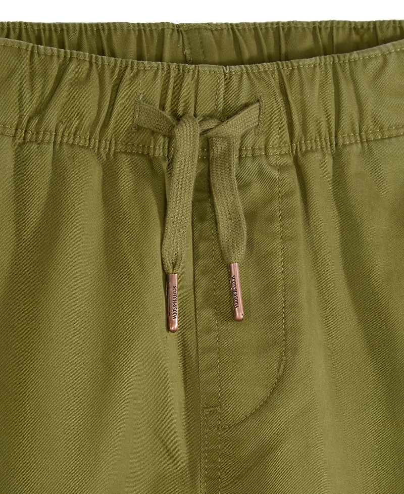 Scotch & Soda Big Boys Stretch Cotton Twill Pant