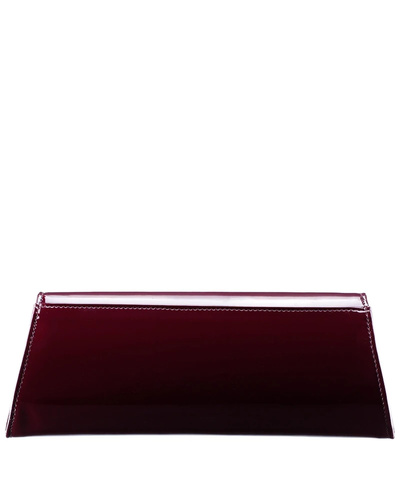 Nina Curved Flap Slim Magnetic Clutch