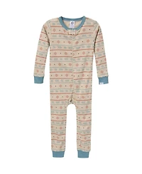Gerber Toddler Boys' Snug Fit Footless Pajamas, 3-Pack, Safari