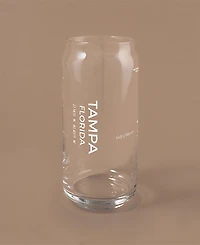 Narbo The Can Tampa Map Everyday Glassware, Set of 2
