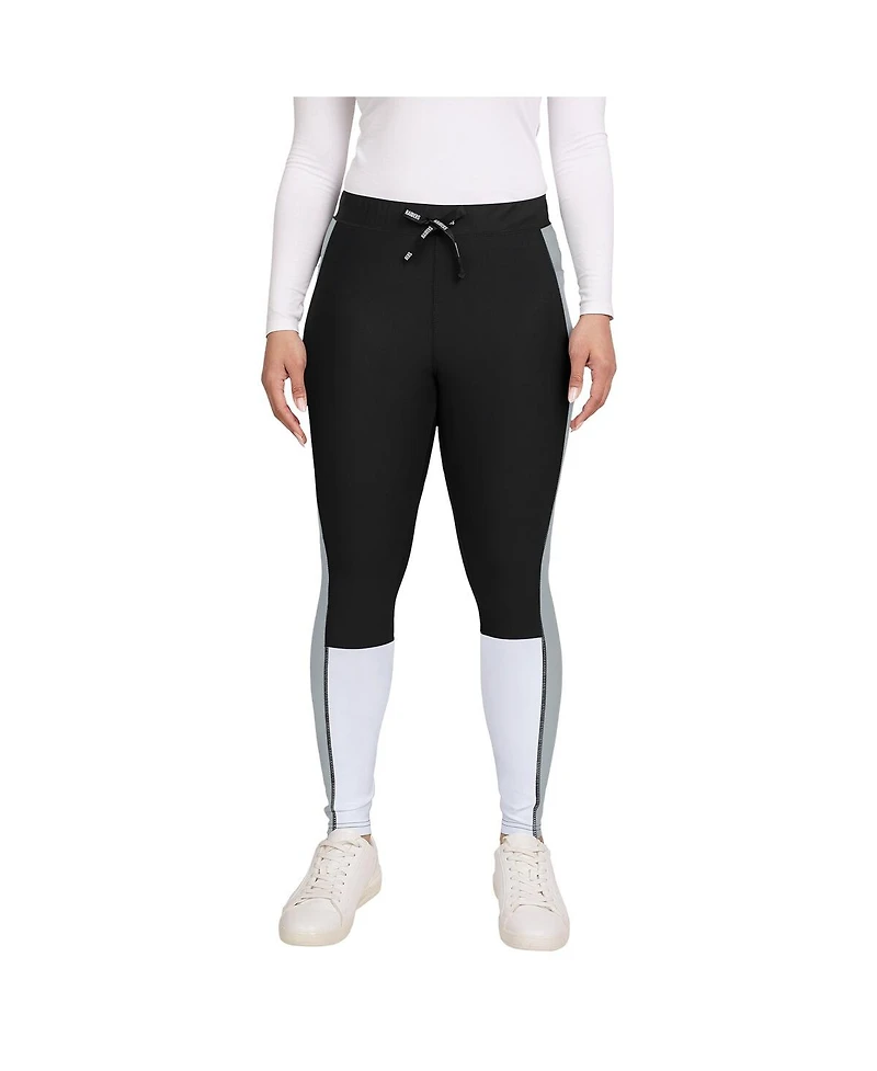 Wear by Erin Andrews Women's Las Vegas Raiders Color-block Leggings