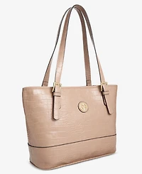 Giani Bernini Croc Medium Tote, Exclusively for Macy's