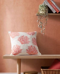Tommy Bahama Home Coral Island Slub Decorative Pillow, 20" x 20"
