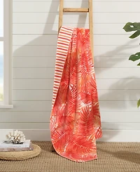 Closeout! Tommy Bahama Home Flannel Throw, 70" x 50"