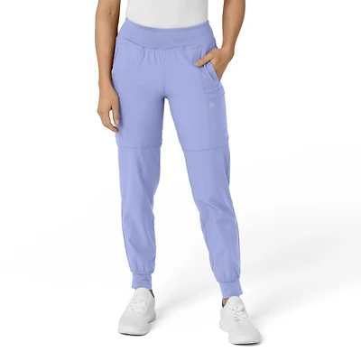 Wink Petite W123 Comfort Waist Cargo Jogger Scrub Pant