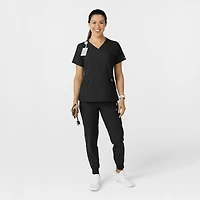 Wink Women's W123 Comfort Waist Cargo Jogger Scrub Pant