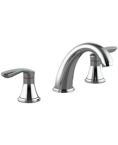 gaomon Bathroom Sink Faucet,Widespread Chrome Bathroom Faucet 3 Hole