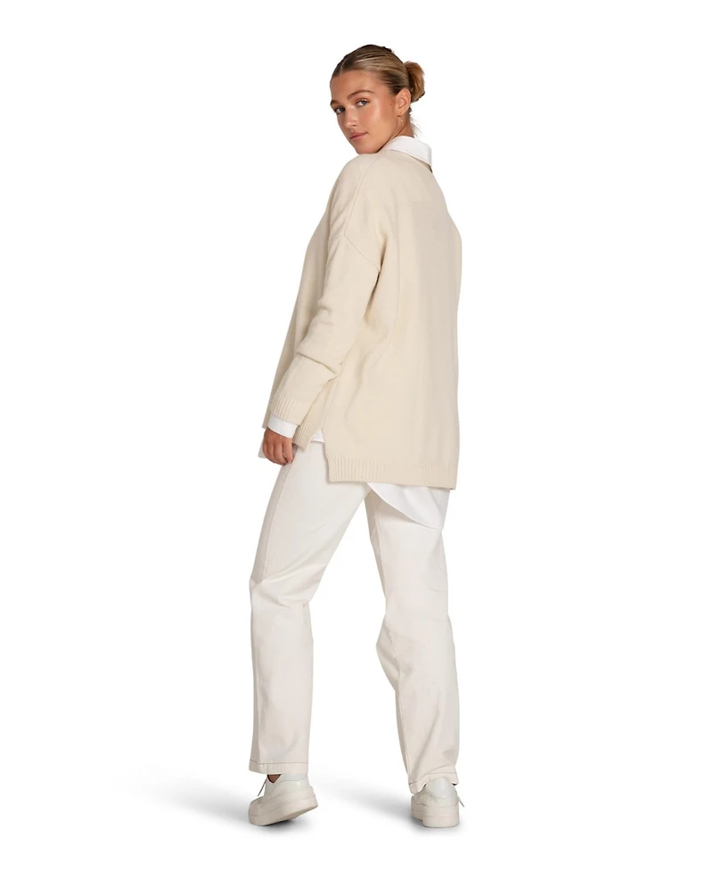 Belle & Bloom Women's Wonder Of You Cashmere Blend Oversized Jumper