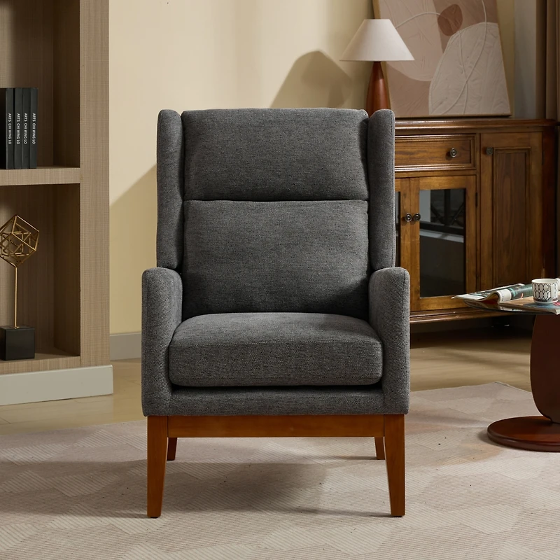 Streamdale Modern High-Back Accent Armchair for Living Spaces