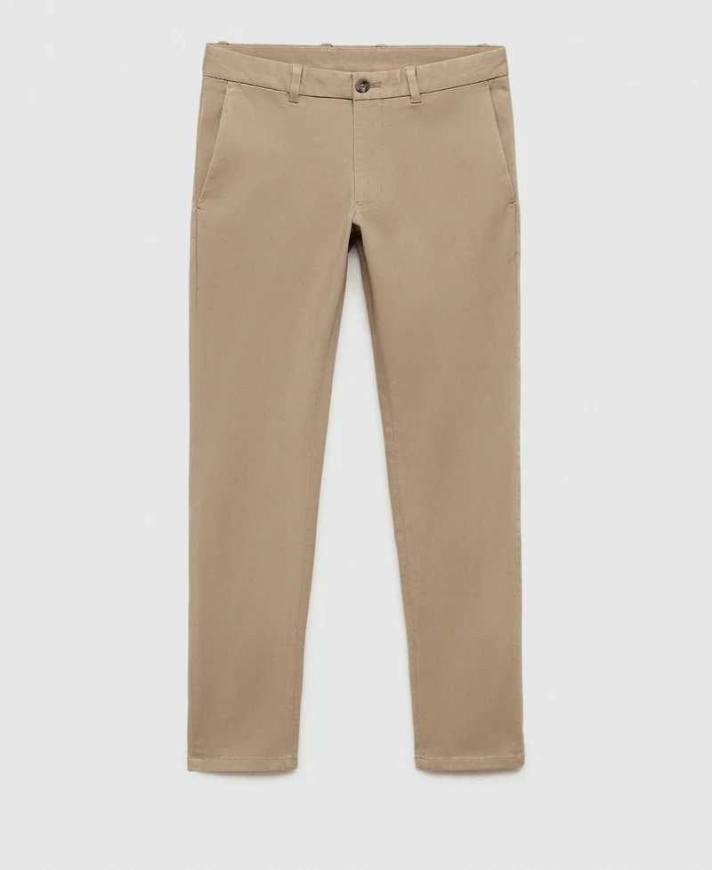 Mango Men's Slim-Fit Serge Chino Trousers
