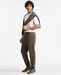 A|X Armani Exchange Men's Regular-Fit Eagle Logo Embroidered Joggers