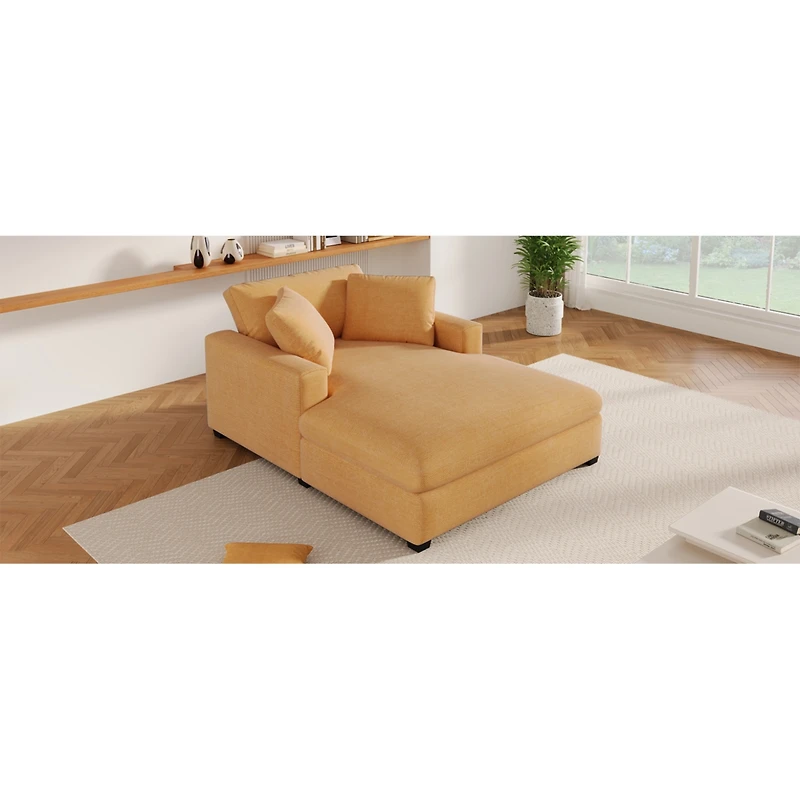 Streamdale Furniture Mirod 53.5''70.9'' Oversized Chaise, Lounge Chair