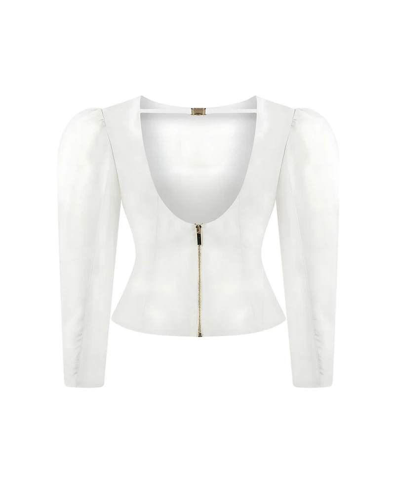 Nocturne Women's Boat Neck Blouse