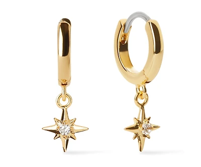 Ana Luisa Star Hoop Earrings - Oshi